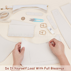 DIY PU Imitation Leather Women's Crossbody Handbag Making Kits&nbsp;DIY-WH0888-122A