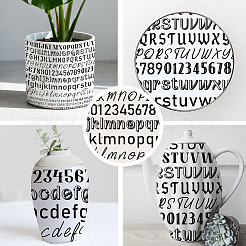 Paper Ceramic Decals&nbsp;DIY-WH0729-093
