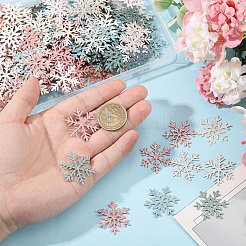 320Pcs 4 Colors Christmas Snowflake Paper Confetti&nbsp;DIY-CA0007-97