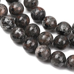 Natural Fluorescent Syenite Rock(Glow under UV Light) Beads Strands&nbsp;GG-NH0012-A01-10mm