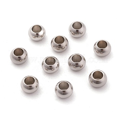 Tarnish Resistant 304 Stainless Steel Rondelle Beads&nbsp;STAS-I020-14