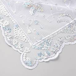 Detachable Polyester Sequin Shawl&nbsp;AJEW-WH20072-20B-02