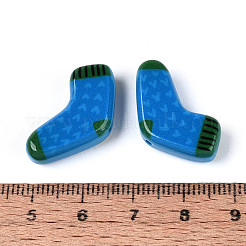 Printed Opaque Resin Beads&nbsp;RESI-N043-26C