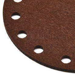 Flat Round Felt Fabric&nbsp;DIY-WH0250-76C