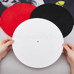 3Pcs 3 Colors Felt CD Pads&nbsp;AJEW-DC0003-26