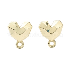 Spray Painted Alloy Stud Earrings Findings&nbsp;LS-FIND-I015-E02