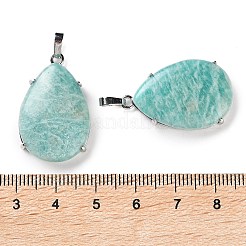 Natural Amazonite Pendants&nbsp;G-U002-01P-B