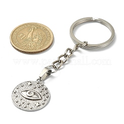 Tibetan Style Alloy Pendant Keychains&nbsp;KEYC-JKC00507