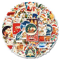 50Pcs Christmas Theme Paper Stickers&nbsp;PW-WGFB5D6-01