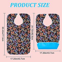 Polyester Adult Bibs for Eating&nbsp;AJEW-WH0020-62E