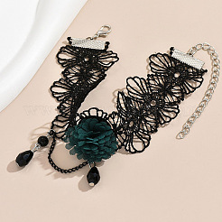 Rose Flower Lace Anklets for Women&nbsp;FS-WGE6489-01