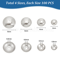 304 Stainless Steel Bead Caps&nbsp;STAS-UN0011-49P