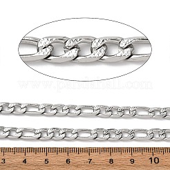 304 Stainless Steel Figaro Chains&nbsp;CHS-K023-05P