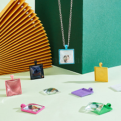DIY Rectangle Pendant Making Kits&nbsp;FIND-CA0004-69