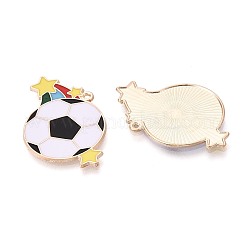 Alloy Enamel Pendants&nbsp;ENAM-T025-01G-02