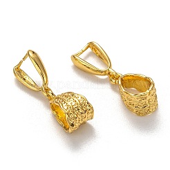 真鍮のアイスピックピンチベイル  ゴールドカラー  25x8mm  穴：5mm&nbsp;KK-B746-G