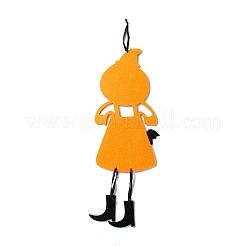 Halloween Theme Felt Cloth Hanging Door Signs&nbsp;LS-HJEW-B005-05
