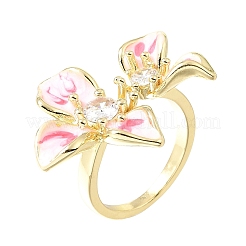 Barss Enamel Cuff Open Rings for Women&nbsp;KK-CBA1C83-01B-G