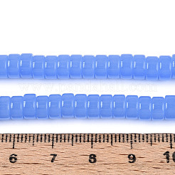 Imitation Jade Glass Beads Strands&nbsp;GLAA-N027-3x6mm-03