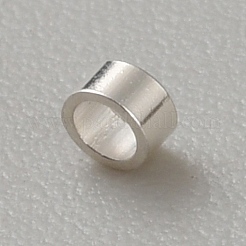 925 Sterling Silver Tube Beads&nbsp;STER-WH0061-24K