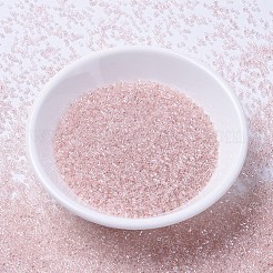 MIYUKIデリカビーズ  シリンダー  日本製シードビーズ  11/0  （db1223)透明ピンクのミスト光沢  1.3x1.6mm  穴：0.8mm  約2000PCS /ボトル  10 G /ボトル&nbsp;SEED-JP0008-DB1223