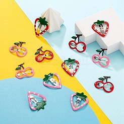 24Pcs 4 Style Iron Snap Hair Clips&nbsp;PHAR-LS0001-02