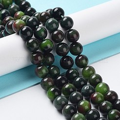 Dyed Natural Malaysia Jade Beads Strands&nbsp;X-G-G021-02B-06