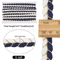 Polyester & Cotton Ribbon&nbsp;OCOR-WH20001-63A
