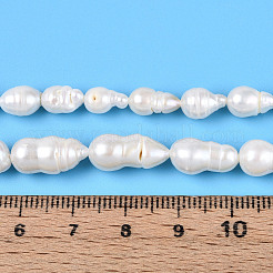Natural Baroque Keshi Pearl Beads Strands&nbsp;PEAR-S020-F14-01