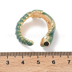 Brass Cuff Open Rings&nbsp;RJEW-C157-02KCG