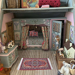Turkish Style Mini Nylon Carpets&nbsp;AJEW-TA0003-66B
