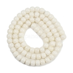 Natural Bodhi Root Beads Strand&nbsp;WOOD-B010-A02-7x9mm