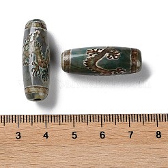 Tibetan Style dZi Beads&nbsp;TDZI-E004-10