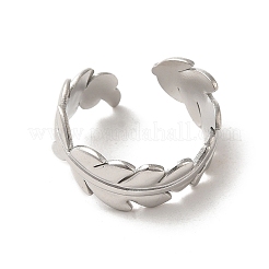 Non-Tarnish 201 Stainless Steel Finger Rings&nbsp;RJEW-H223-03P-08