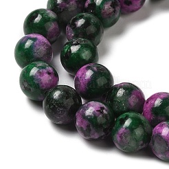 Natural Dyed White Jade Beads Strands&nbsp;G-M402-C03-16