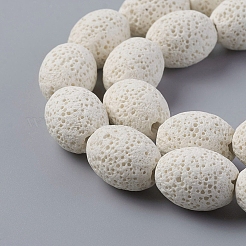 Natural Lava Rock Beads Strands&nbsp;G-F671-03B-01