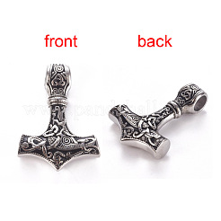 304 Stainless Steel Pendants&nbsp;STAS-F218-02AS