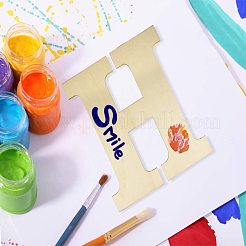 未完成の木製の空白の切り欠き  DIYの工芸品について  結婚式  家の装飾とペイント  文字.h  30x29.5x0.3cm&nbsp;DIY-ZX040-01H