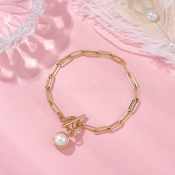 Potato Natural Freshwater Pearl Charm Bracelets&nbsp;BJEW-JB10651