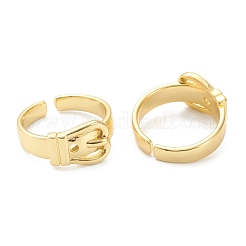 Brass Cuff Rings&nbsp;RJEW-A001-07G