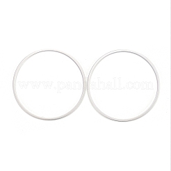 Brass Linking Rings&nbsp;KK-Y003-03J-S