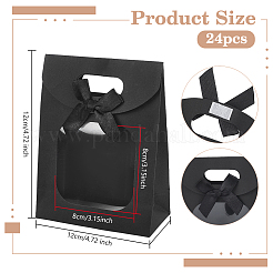 Rectangle Kraft Paper Gift Bags&nbsp;ABAG-WH0062-14A-1