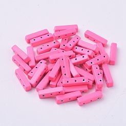 Spray Painted Alloy Multi-Strand Links&nbsp;PALLOY-G268-M01-100
