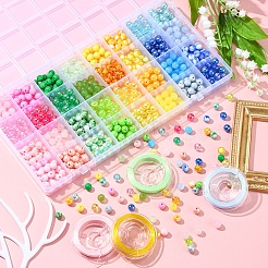 DIY Candy Color Bracelet Making Kit&nbsp;DIY-YW0006-39