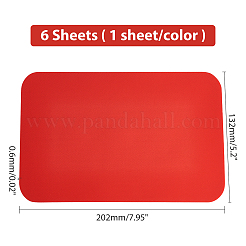 6 Sheets 6 Colors PVC Fiber Net&nbsp;FIND-AR0001-15