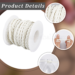 10M Flat Braided Imitation Leather Cords&nbsp;LC-CL0001-04D