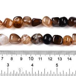 Natural Dyed & Heated Agate Beads Strands&nbsp;G-N342-65A