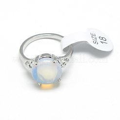 オパライトリング  合金パーツ  混合サイズ  16~19mm  100個/箱&nbsp;G-S217-10-B
