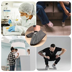 Polyester Silent Non-slip Shoe Covers&nbsp;AJEW-WH20067-116B