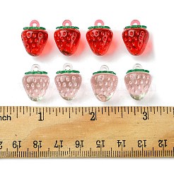 20Pcs 2 Colors Transparent Acrylic Pendants&nbsp;TACR-FS0001-46
